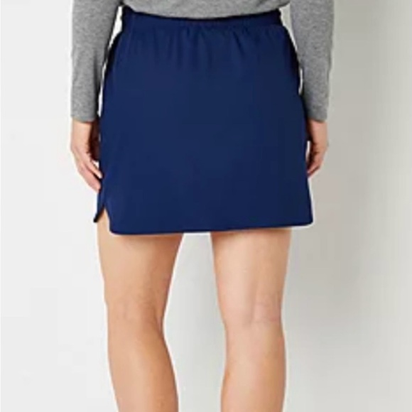 St. John's Bay Cherry Red Skort - Picture 8 of 8